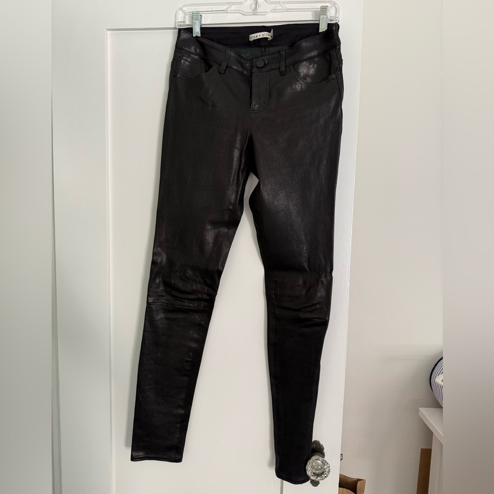 Black Leather Pants